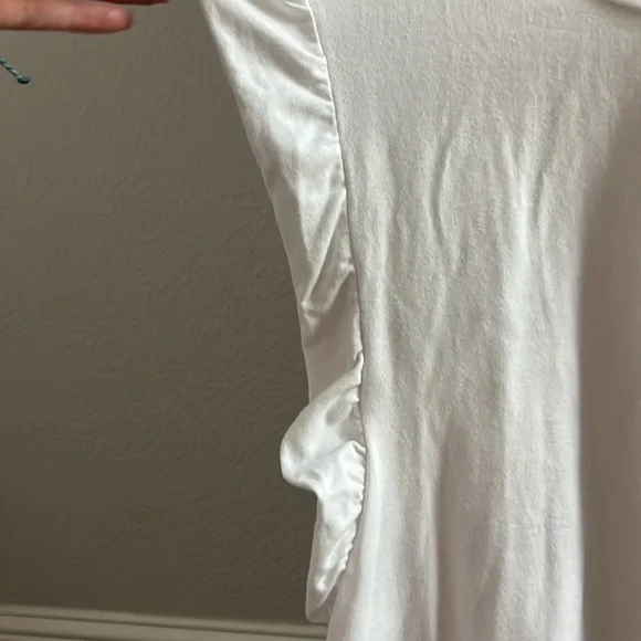 White Ruffle Top - Picture 2 of 3